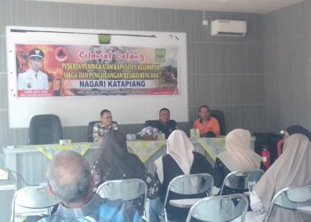 Nagari Katapiang Dorong Warga Sadar Bencana