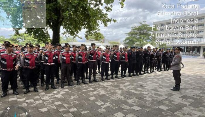 Polda Sumbar Gelar Pengamanan Rapat Pleno Rekapitulasi Hasil Pilgub 2024