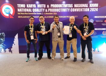 TKMPN 2024, Tim Inovasi PT Semen Padang Sabet 1 Diamond, 9 Platinum, dan 6 Gold