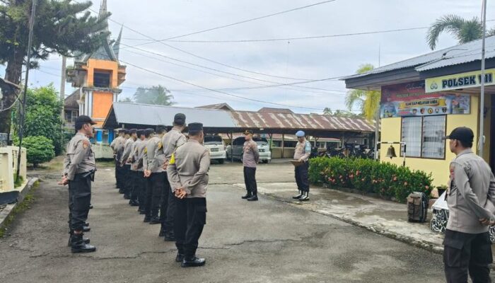 Terapkan Nilai-Nilai Religius di Lingkungan Polsek VII Koto, Wali Nagari Lareh Nan Panjang Berikan Apresiasi