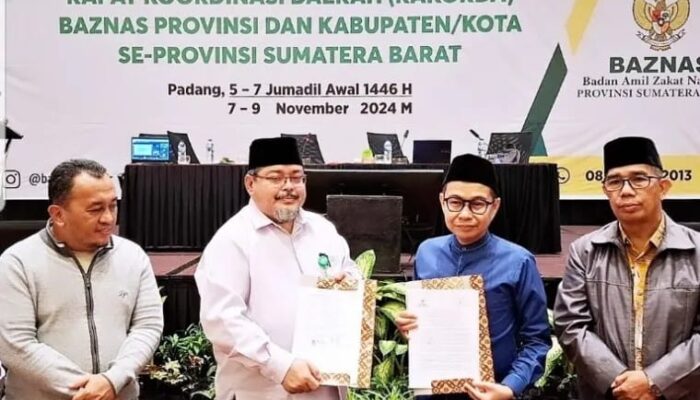 Baznas Sumbar Perkuat Transparansi Publik melalui Kerja Sama Komisi Informasi