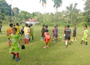 Kembali Diaktifkan, Tim Bola Kaki Yunior Nagari Lareh Nan Panjang Semangat Latihan