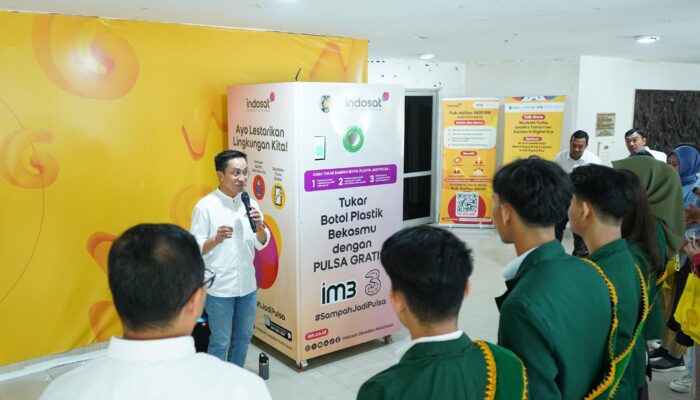 Indosat  Luncurkan Program CSR “Sampah Jadi Pulsa” di Universitas Sumatra Utara