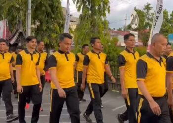 Polres Solok Kota Gelar Olahraga