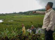 Bupati Tanah Datar Serahkan Bantuan Logistik kepada Lantamal II Padang