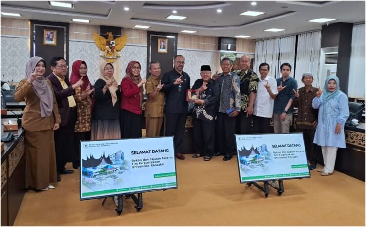 Universitas Ekasakti (Unes) kunjungi DPRD Sumbar, Rabu (15/1). IST