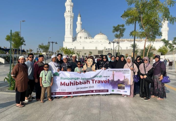 Jemaah umrah PT Muhibbah Mulia Wisata.  Beragam paket yang bisa dipilih calon jemaah selama Januari-April tahun 2025.IST