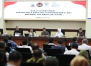 Menko PMK dan Kepala BNPB Pimpin Rakor Penanganan Bencana Hidrometeorologi Basah di Sulsel