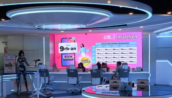 Nataru 2025, Smartfren Catat Peningkatan Traffic Tertinggi di 3 Kota
