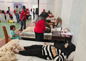 Aksi Donor Darah Kolaborasi PT. SEML dan PMI Solok Selatan Diikuti 100 Peserta