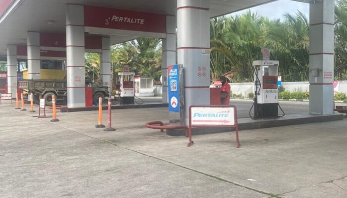 Sejumlah SPBU di Kota Padang Kehabisan Pertalite