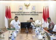 Bahas Intergrasi Data Pertanahan dan Pertanian, Menteri Nusron Terima Audiensi Wamentan Sudaryono