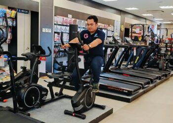 Treadmill dan Sepeda Statis Harga Ambyar di Gramedia Padang