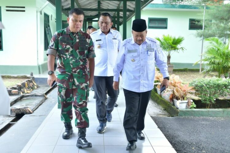 Pembahasan Nagari Balingka pada program TMMD/N bersama Pemkab Agam, Rabu (15/1) kemarin. IST