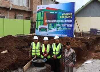 Bangun Asrama Secara Swadaya, Kakanwil Kemenag Sumbar Apresiasi MAN 2 Bukittinggi