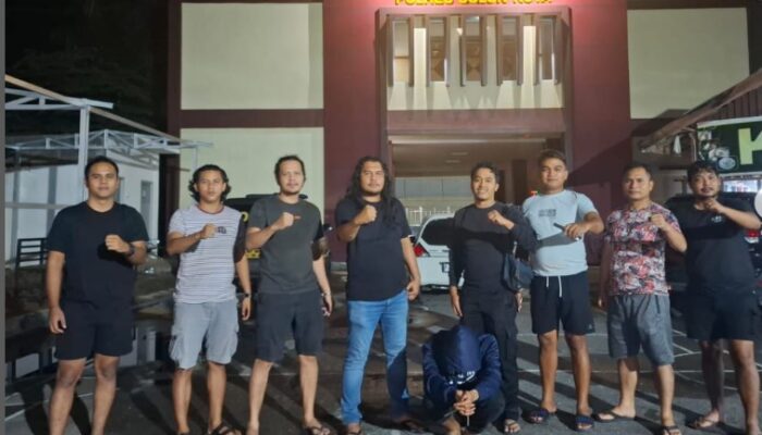 Tim Black Spider Jatnras Satreskrim Polres Solok Kota Tangkap Pelaku Penganiayaan