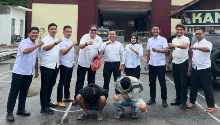 Polres Solok Kota Ciduk Pria Penyalahgunaan Narkotika di Bukit Sundi