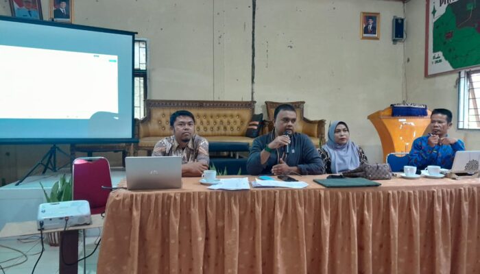 Nagari Pintu Padang Susun RKA di Dampingi DPM Kabupaten Pasaman