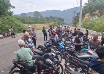 Dukung Program Kapolda Sumbar, Satlantas Polres Sijunjung Rutin Gelar Patroli