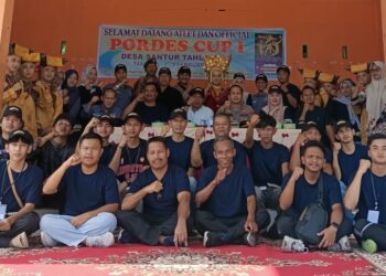 Desa Santur Kota Sawahlunto Gelar Pordes Cup, Irwan Junaidi: Desa Pertama Laksanakan Kegiatan ini