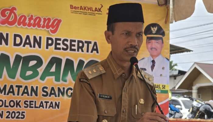 Wabup Solsel Sampaikan Arahan Musrenbang Tingkat Kecamatan untuk Capai Visi dan Misi 2025-2029