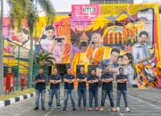 Indosat Pererat Hubungan dengan Komunitas Seniman Lokal Medan melalui Kolaborasi Mural