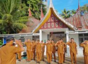 Perangkat Nagari Gunung Padang Alai Gelar Apel Pagi, Deri Alpendo: Junjung Tinggi Rasa Disiplin