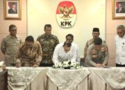 Irjen Kementerian ATR/BPN Saksikan Penandatanganan SKB Timnas PK dan Pelaksanaan Aksi Pencegahan Korupsi 2025–2026