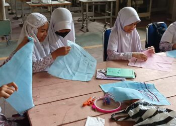 Tingkatkan Kompetensi dan Keahlian Siswa, SDN 05 Pauh Lubuk Sikaping Jalin Kerja Sama dengan UPTD BLK Kecamatan Lubuk Sikaping