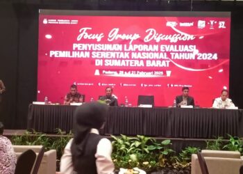 KPU Sumbar Gelar FGD Penyusunan Laporan Pilkada Serentak 2024