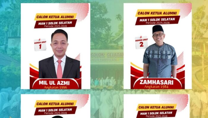 Pemilihan Calon Ketua Alumni MAN 1 Solok Selatan, Siapa yang Akan Memimpin?