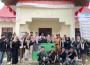 HMI dan Kohati Kabupaten Dharmasraya Berikan Bantuan Sosial untuk Korban Banjir di Nagari Tabek, Kecamatan Timpeh