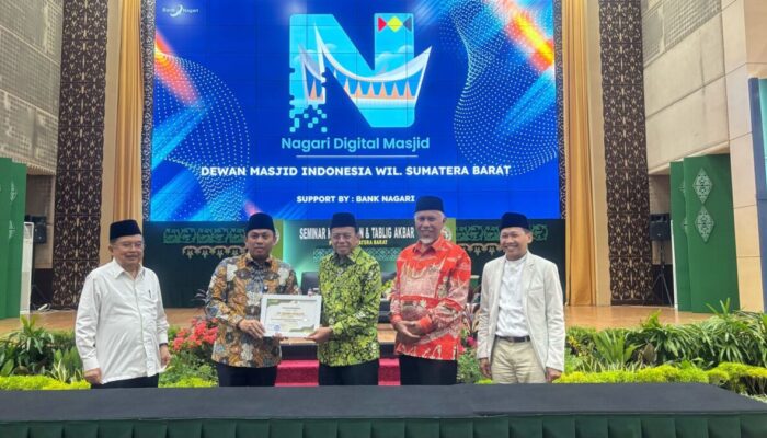 Bank Nagari dan DMI Berkolaborasi Kembangkan Ekosistem Keuangan Syariah