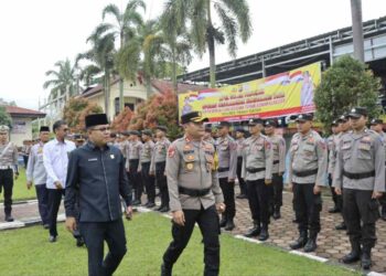 Ketua DPRD Tanah Datar Hadiri Apel Gelar Pasukan Operasi Keselamatan Singgalang 2025