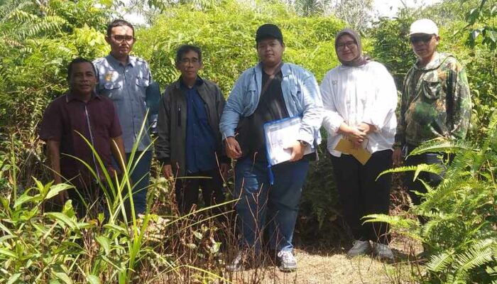 Kantah Padang Pariaman Lakukan Pengawasan dan Pengendalian Hak Atas Tanah PT Kabau Sirah Semen Padang