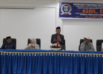 Sosialisasikan Perda No 14 Tahun 2018, Anggota DPRD Sumbar Minta Warga Hidup Mandiri 