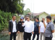 Wako Hendri dan Wawako Allex Tinjau Pembangunan Jalan di Lubuk Mata Kucing