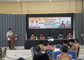 Dibuka Wawako, MKKS SMP Sumbar Gelar Raker di Padang Panjang