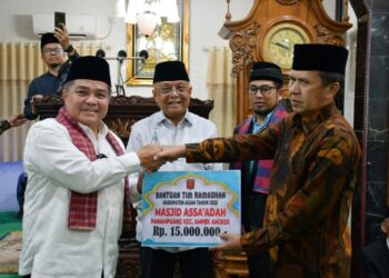 Bupati Agam Safari Ramadan ke Masjid As Saadah