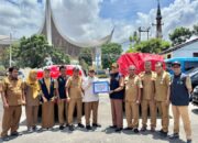 Pemprov Sumbar Antar 2.220 Kilogram Beras dan Logistik ke Daerah Terdampak Bencana