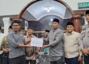 Hari Pertama, TSR Wawako Pariaman Sambangi Masjid An-Nur Ampalu