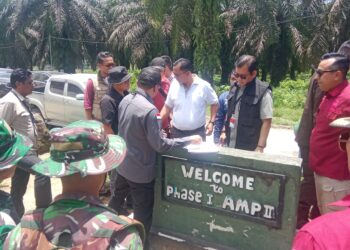 Penertiban Kawasan Hutan, Satgas PKH Pasang Plang di Kebun Sawit