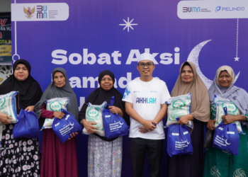 Dukung Misi Asta Cita Ke-8, Pelindo Gelar Program Sobat Aksi Ramadan