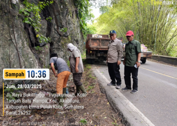 Sigap, DLH Sumbar Respon Cepat Laporan Tumpukan Sampah Dijalur Mudik