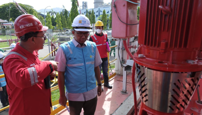 PLN IP UBP Ombilin Sidak Peralatan K3 dan Instalasi Pembangkit Guna Pastikan Pasokan Listrik Aman