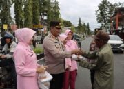 Berbagi Berkah Ramadhan, Polres Pasaman Bagikan Takjil Gratis
