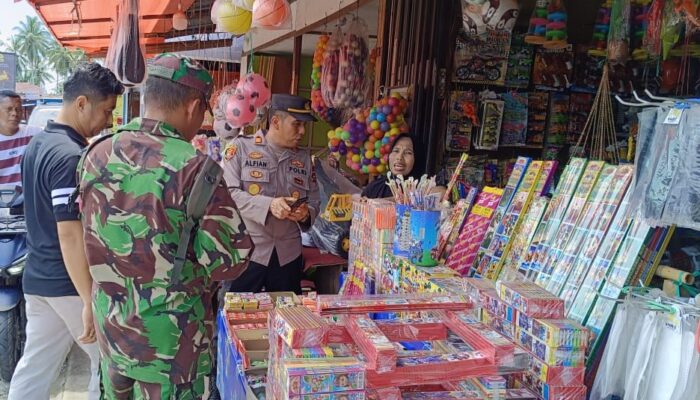 Demi Keamanan dan Kenyamanan, Polsek Kinali Razia Petasan