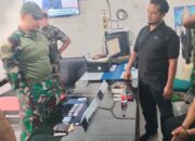 Intel Kodim 0307 Tanah Datar Tangkap Pengedar Narkoba di Padang Panjang