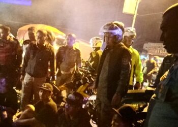 Antisipasi Tawuran dan Balap Liar, Wako Dan Kapolres Solok Kota  Pimpin Patroli Gabungan