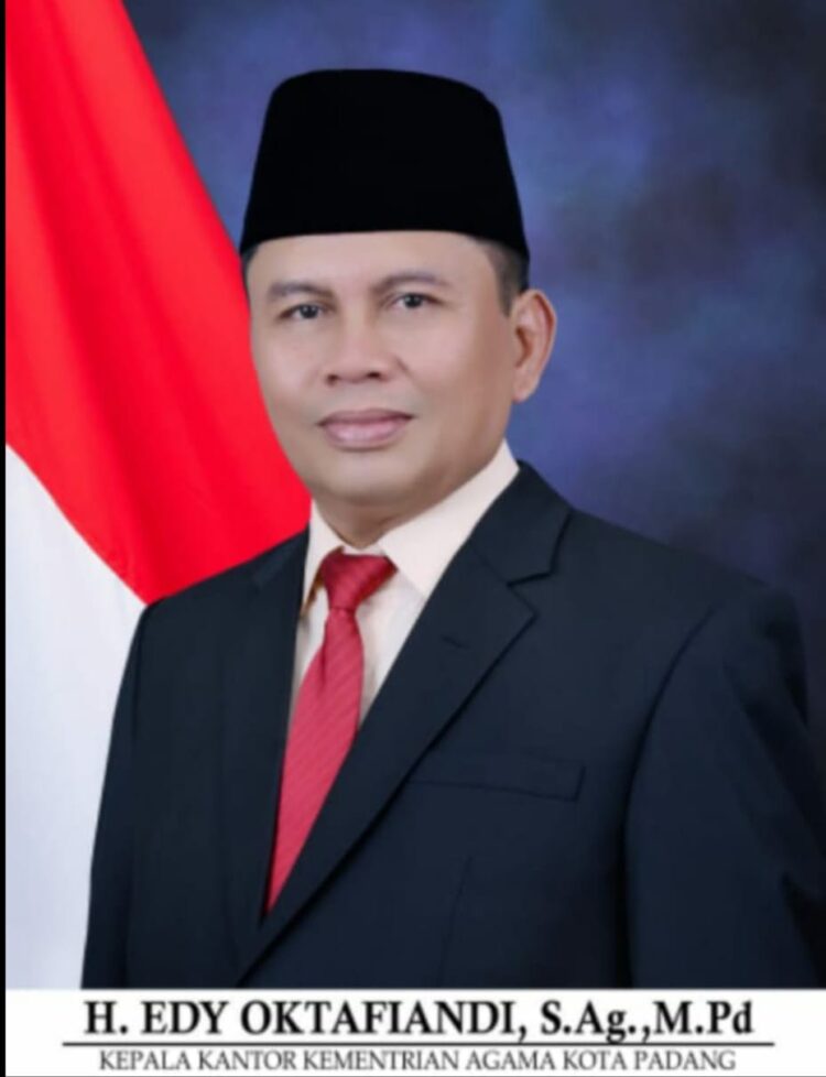 Edy Oktafiandi, S.Ag, M.Pd (Kepala Kantor Kementerian Agama Kota Padang)